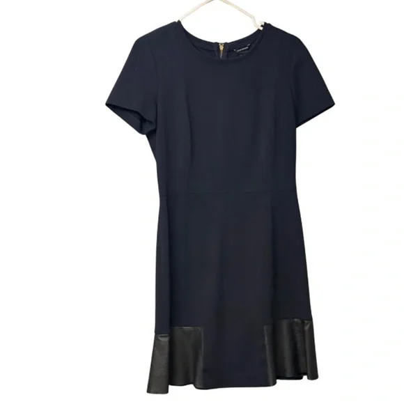 Club Monaco Navy Dress with Black Hem - Picture 1 of 7